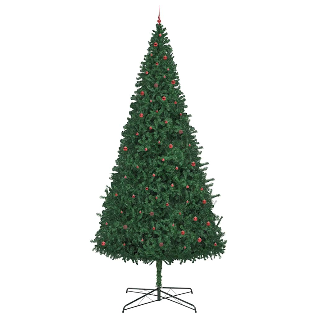 Kerstboom met decoratieve touwlichten Groen 400 cm PVC