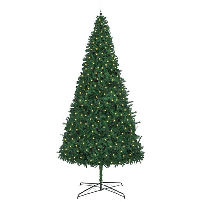 Kerstboom met decoratieve touwlichten Groen 400 cm PVC