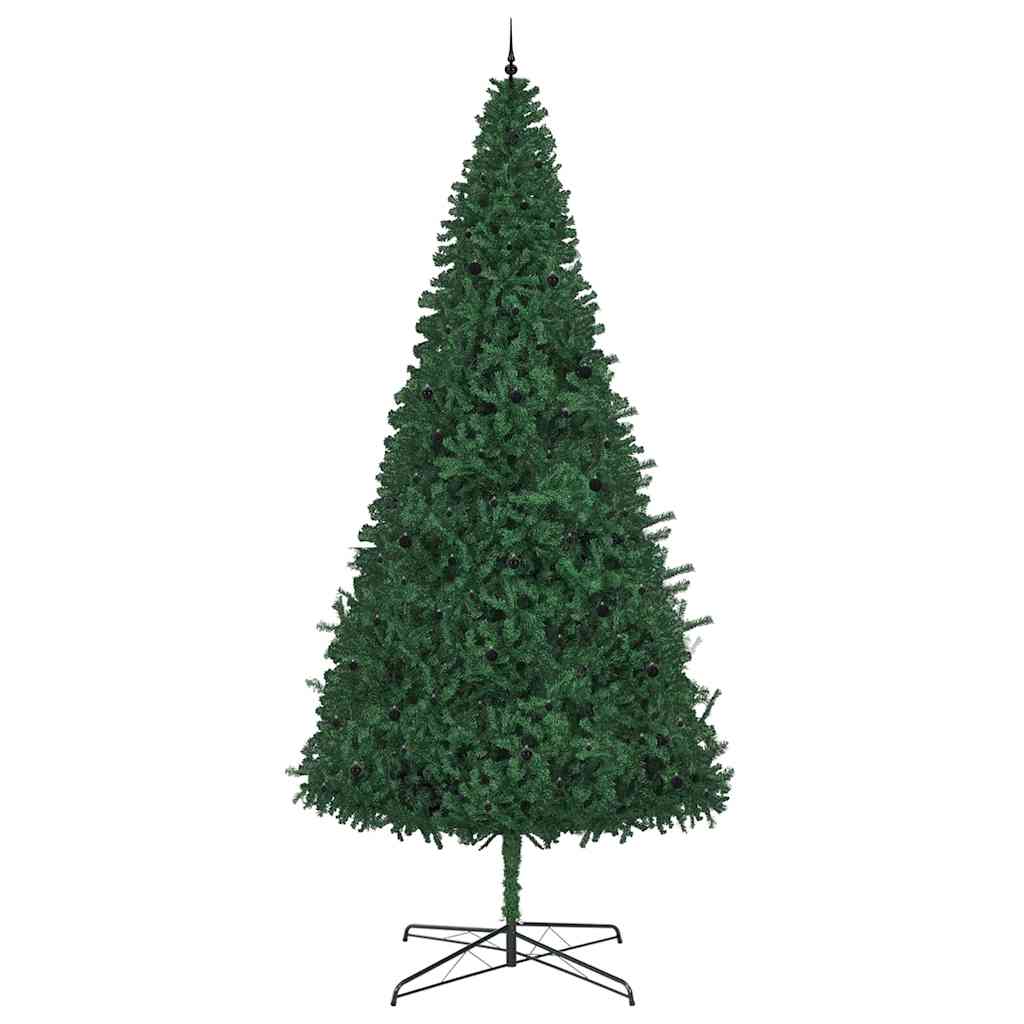 Kerstboom met decoratieve touwlichten Groen 400 cm PVC