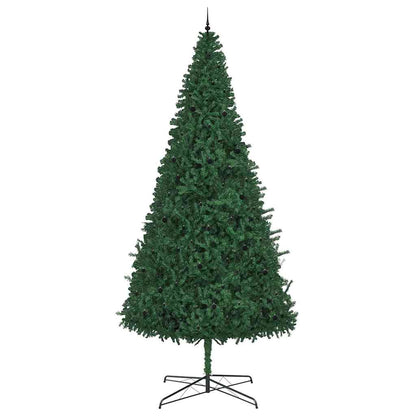 Kerstboom met decoratieve touwlichten Groen 400 cm PVC