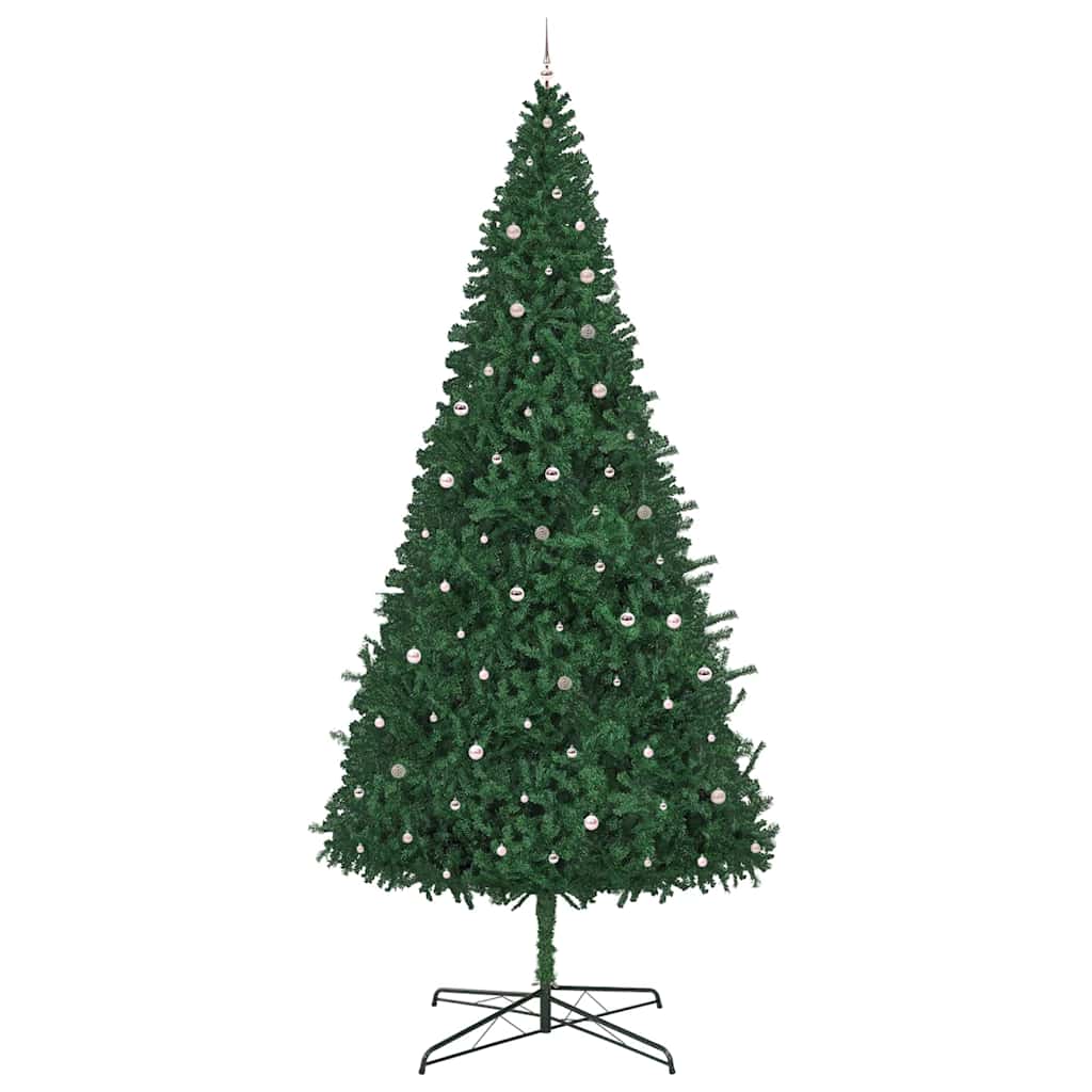 Kerstboom met decoratieve touwlichten Groen 400 cm PVC