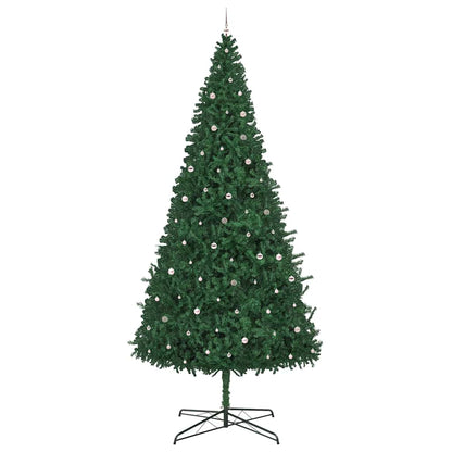 Kerstboom met decoratieve touwlichten Groen 400 cm PVC