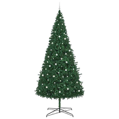 Kerstboom met decoratieve touwlichten Groen 400 cm PVC