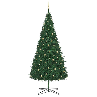 Kerstboom met decoratieve touwlichten Groen 400 cm PVC