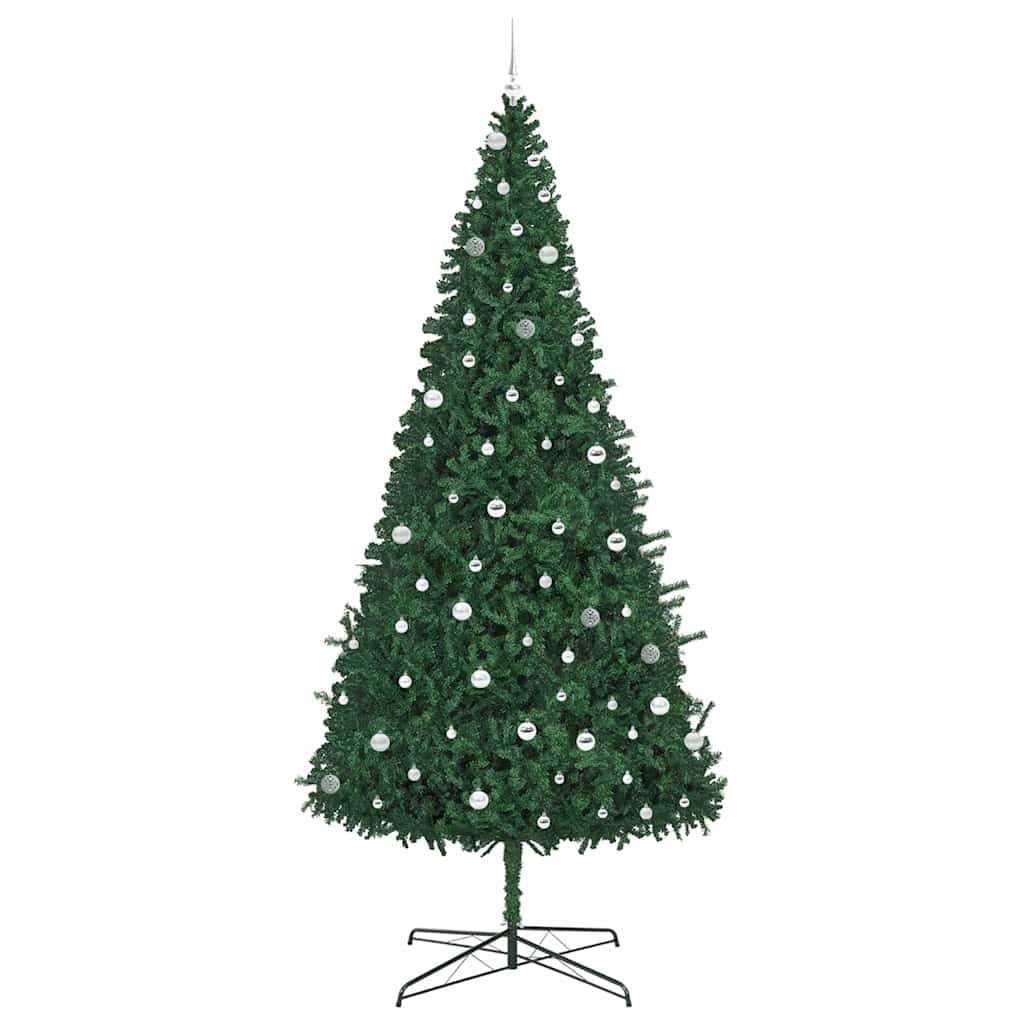 Kerstboom met decoratieve touwlichten Groen 400 cm PVC