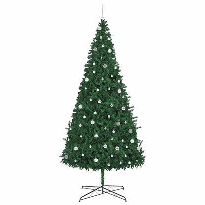Kerstboom met decoratieve touwlichten Groen 400 cm PVC