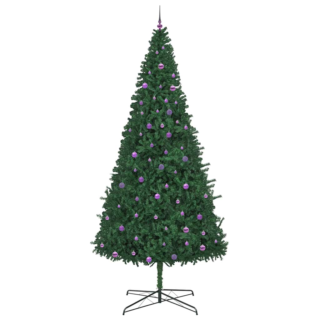 Kerstboom met decoratieve touwlichten Groen 400 cm PVC