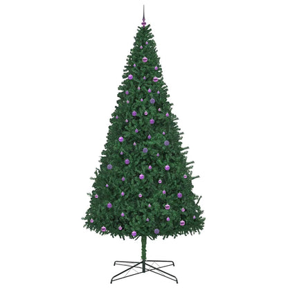 Kerstboom met decoratieve touwlichten Groen 400 cm PVC