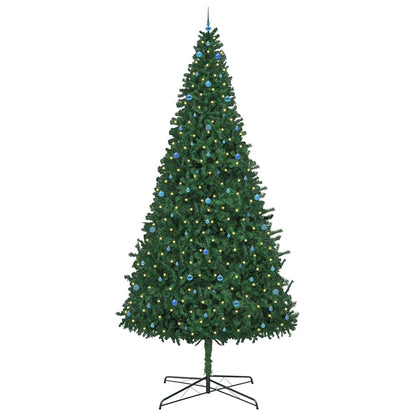 Kerstboom met decoratieve touwlichten Groen 400 cm PVC