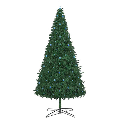 Kerstboom met decoratieve touwlichten Groen 400 cm PVC