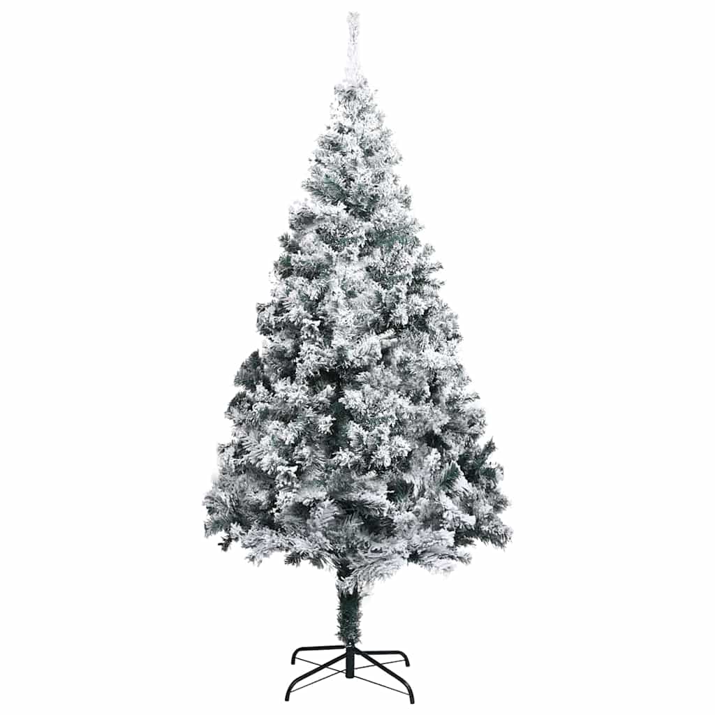 Kunstmatig Verlichte Kerstboom met Ballenset Groen 400 cm PVC