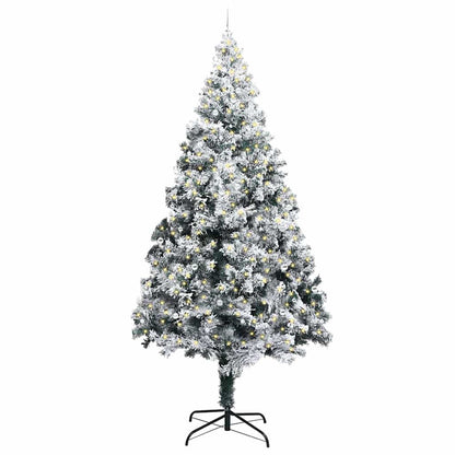 Kunstkerstboom met verlichting en ballen set Groen 400 cm PVC