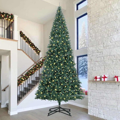 Kunst Kerstboom met verlichting met 300 LED Groen 500 cm PVC