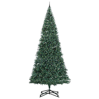 Artificial Pre-lit Kerstboom met Ballenset Groen 500 cm PVC