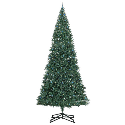 Artificial Pre-lit Kerstboom met Ballenset Groen 500 cm PVC