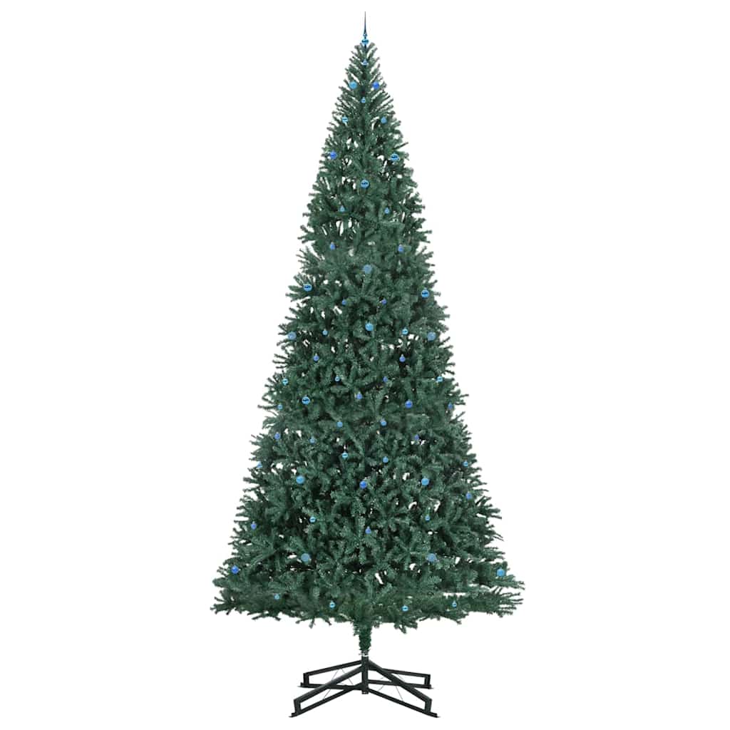 Artificial Pre-lit Kerstboom met Ballenset Groen 500 cm PVC
