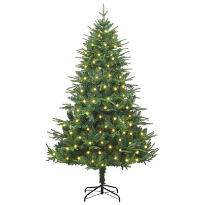 Kunstmatig Voorverlicht Kerstboom Groen 180 cm PVC en PE