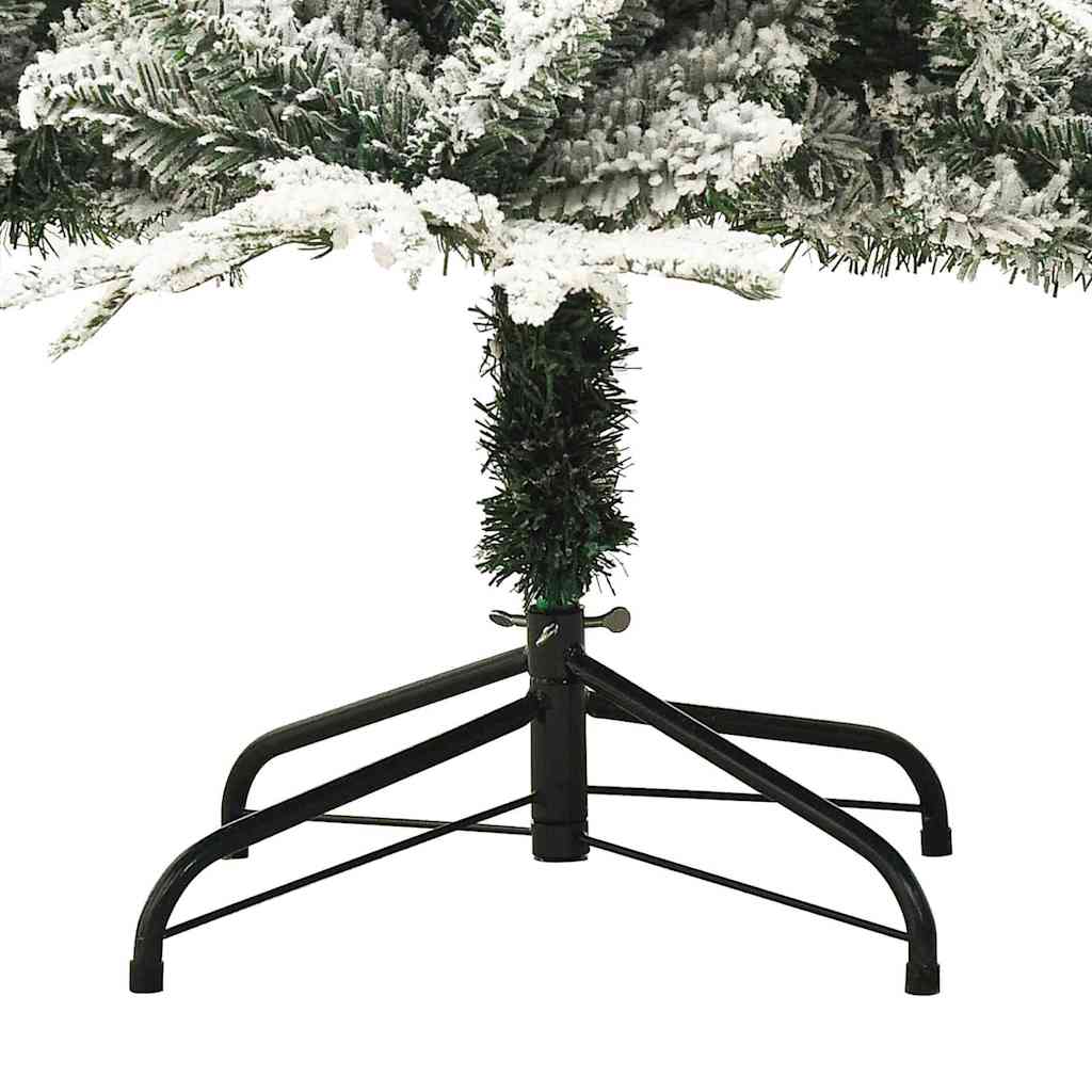 Kunstmatig Voorverlicht Kerstboom Groen 180 cm PVC en PE