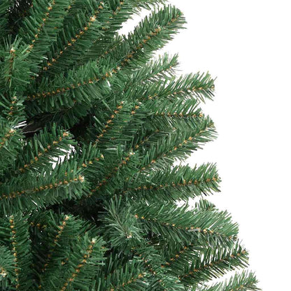 Kunstmatige Inklapbare Kerstboom Groen 300 cm PVC en Metaal