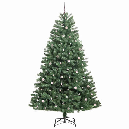 Kunstmatige Inklapbare Kerstboom Groen 300 cm PVC en Metaal