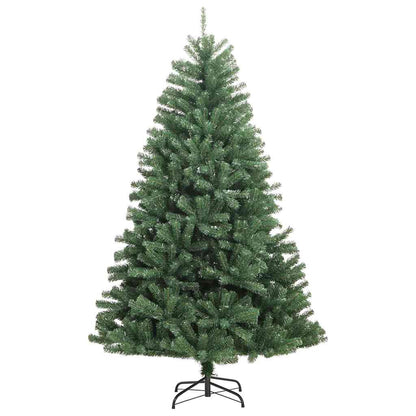 Kunstmatige Inklapbare Kerstboom Groen 300 cm PVC en Metaal