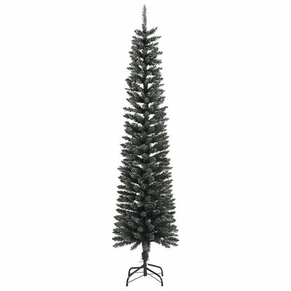 Kunstkerstboom met 300 LED Groen 180 cm PVC en Plastic en Staal