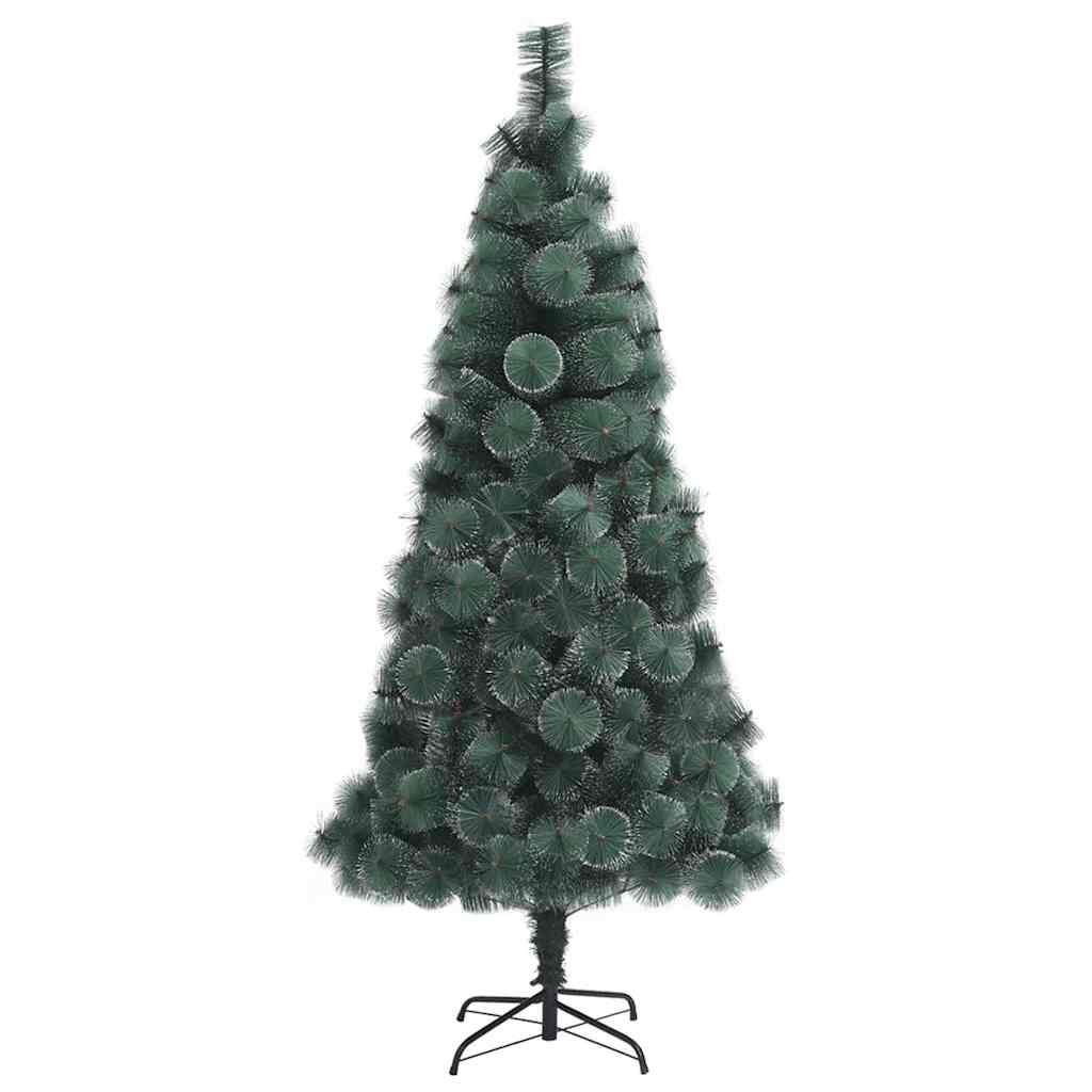 Artificial Pre-lit Kerstboom met Ballenset Groen 120 cm PET