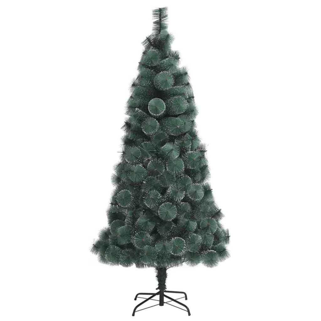 Artificial Pre-lit Kerstboom met Bal Set Groen 150 cm PET