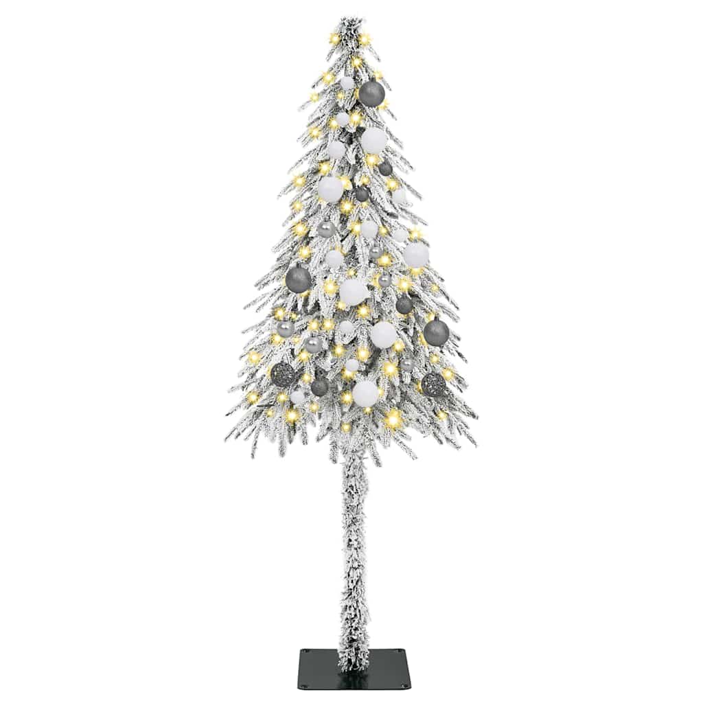 Kerstboom met 150 LED met standaard Wit 150 cm PE en staal