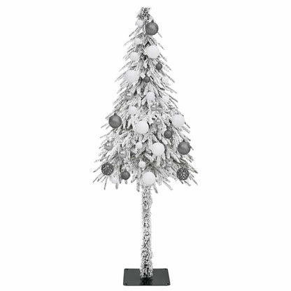 Kerstboom met 150 LED met standaard Wit 150 cm PE en staal