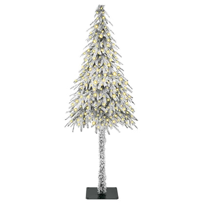 Kerstboom met 300 LED met standaard Wit 180 cm PE en staal