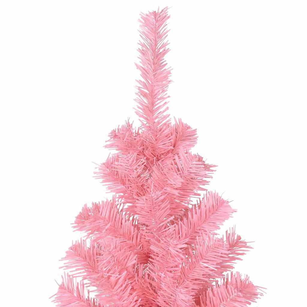 Kerstboom met 300 LED met standaard Roze 180 cm PVC