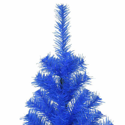 Kerstboom met 300 LED met standaard Blauw 180 cm PVC