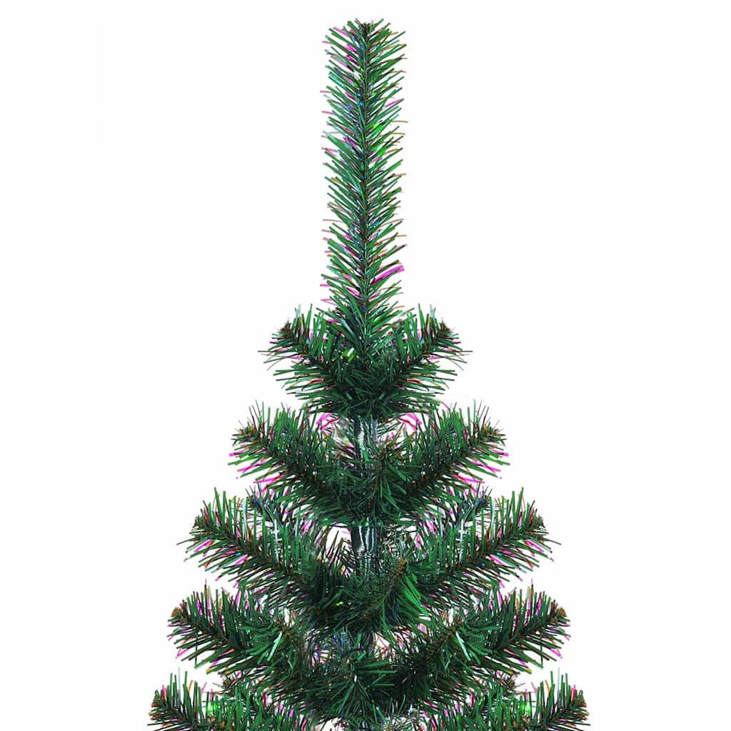 Kunstmatig Voorverlicht Kerstboom Groen 120 cm PVC en Metaal