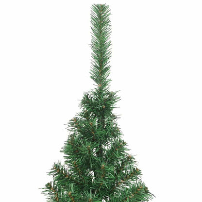 Kunstmatig Voorverlicht Kerstboom met 300 LED Groen 240 cm PVC