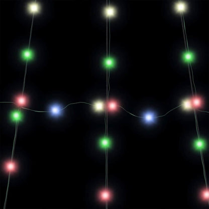 LED Kerstboom met Grondspiesjes Multikleur 511 cm Metaal