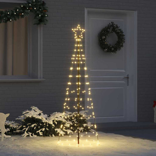 LED Kerstboom met Grondspiesjes met 390 LED Goud 250 cm IJzer