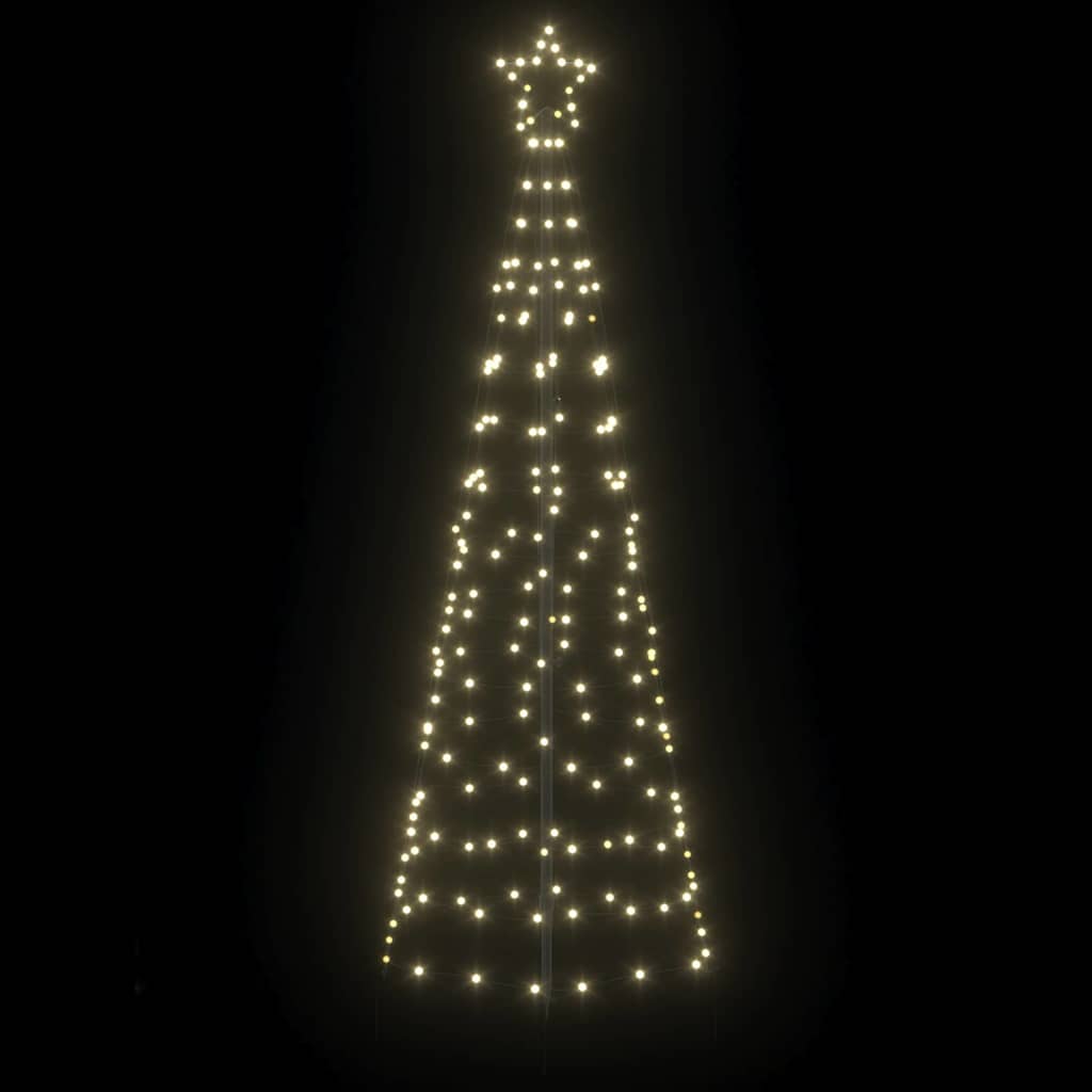 LED Kerstboom met Grondspiesjes met 390 LED Goud 250 cm IJzer