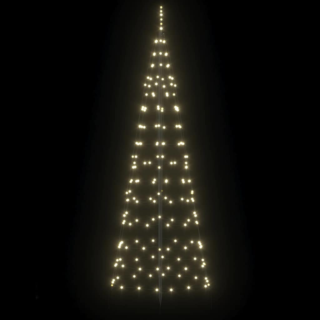 LED Kerstboom met Grondspiesjes met 390 LED Goud 250 cm IJzer