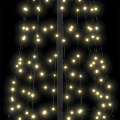 LED Kerstboom met Grondspiesjes met 800 LED Goud 400 cm IJzer