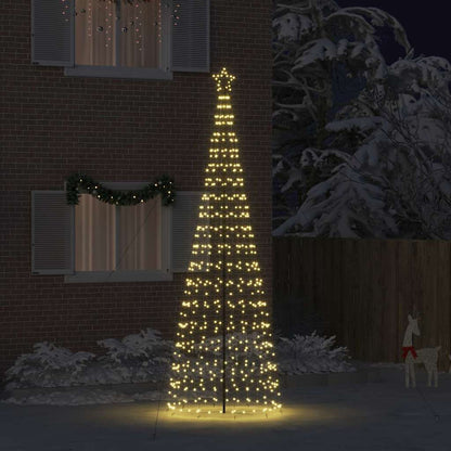LED Kerstboom met Grondspiesjes met 800 LED Goud 400 cm IJzer