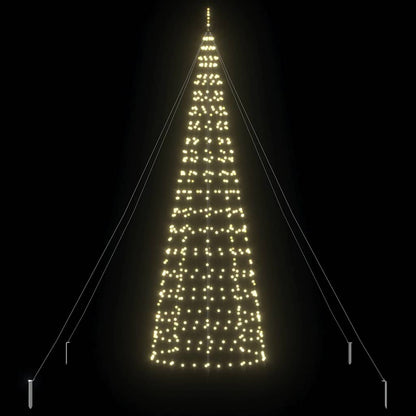LED Kerstboom met Grondspiesjes met 800 LED Goud 400 cm IJzer