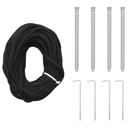 LED Kerstboom met Grondspiesjes Koudwit 400 cm IJzer