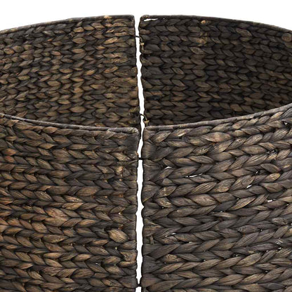 Kerstboomkraag Zwart 60 x 60 x 22 cm Waterhyacint