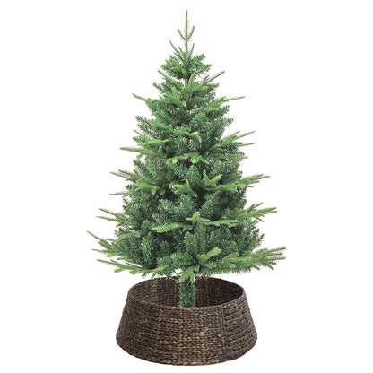 Kerstboomkraag Zwart 75 x 75 x 25 cm Waterhyacint