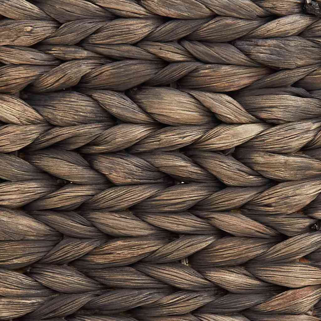 Kerstboomkraag Zwart 105 x 105 x 28 cm Waterhyacint