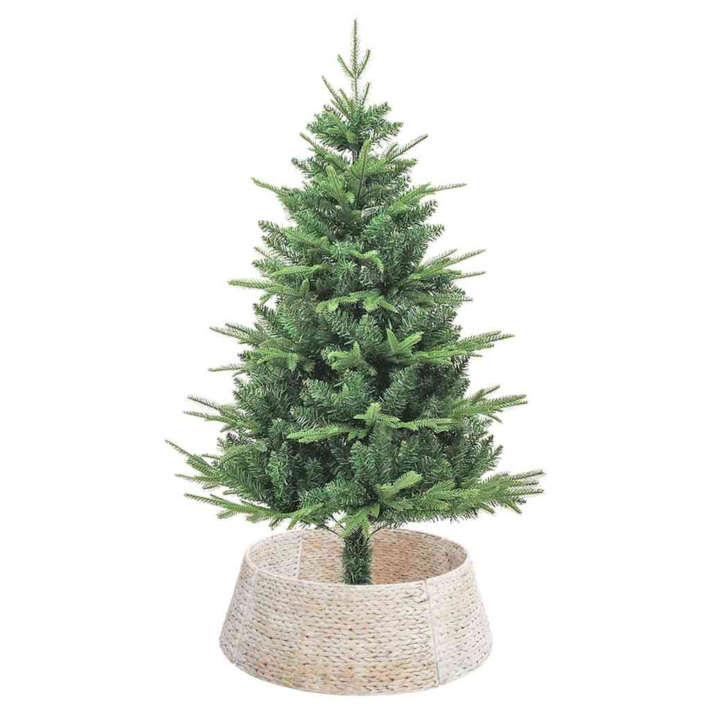 Kerstboomkraag Wit 75 x 75 x 25 cm Waterhyacint