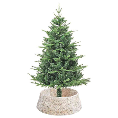 Kerstboomkraag Wit 75 x 75 x 25 cm Waterhyacint