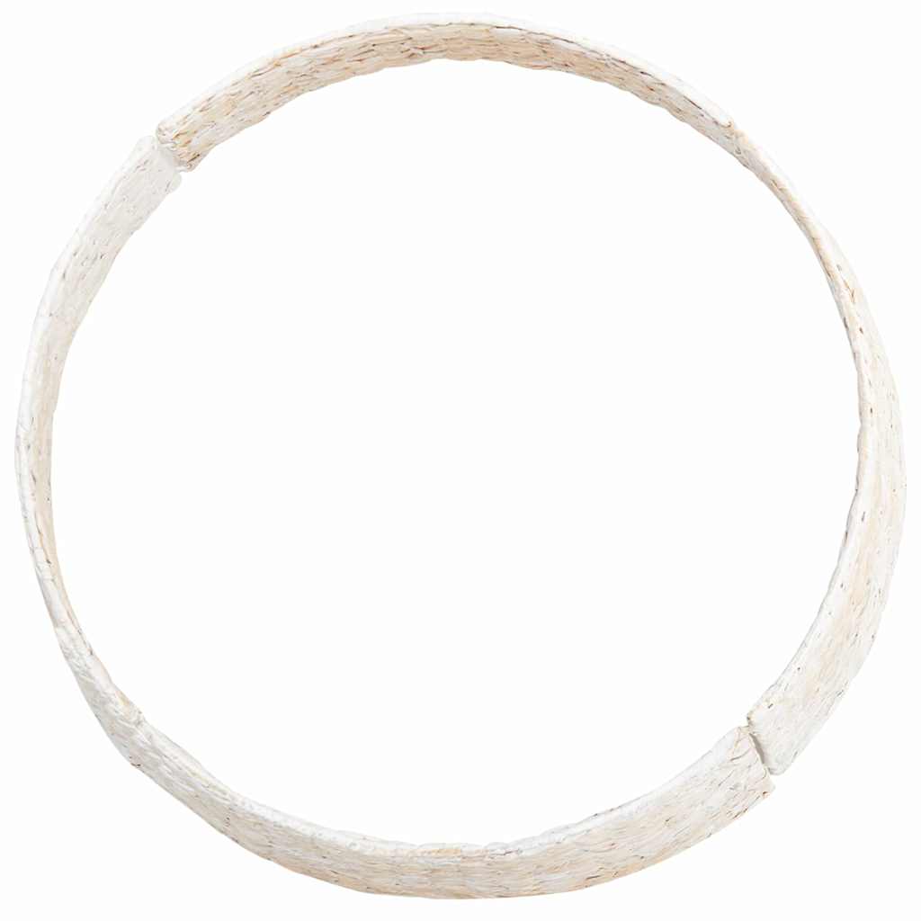 Kerstboomkraag Wit 90 x 90 x 28 cm Waterhyacint