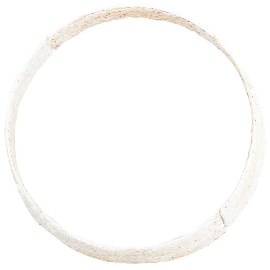 Kerstboomkraag Wit 105 x 105 x 28 cm Waterhyacint